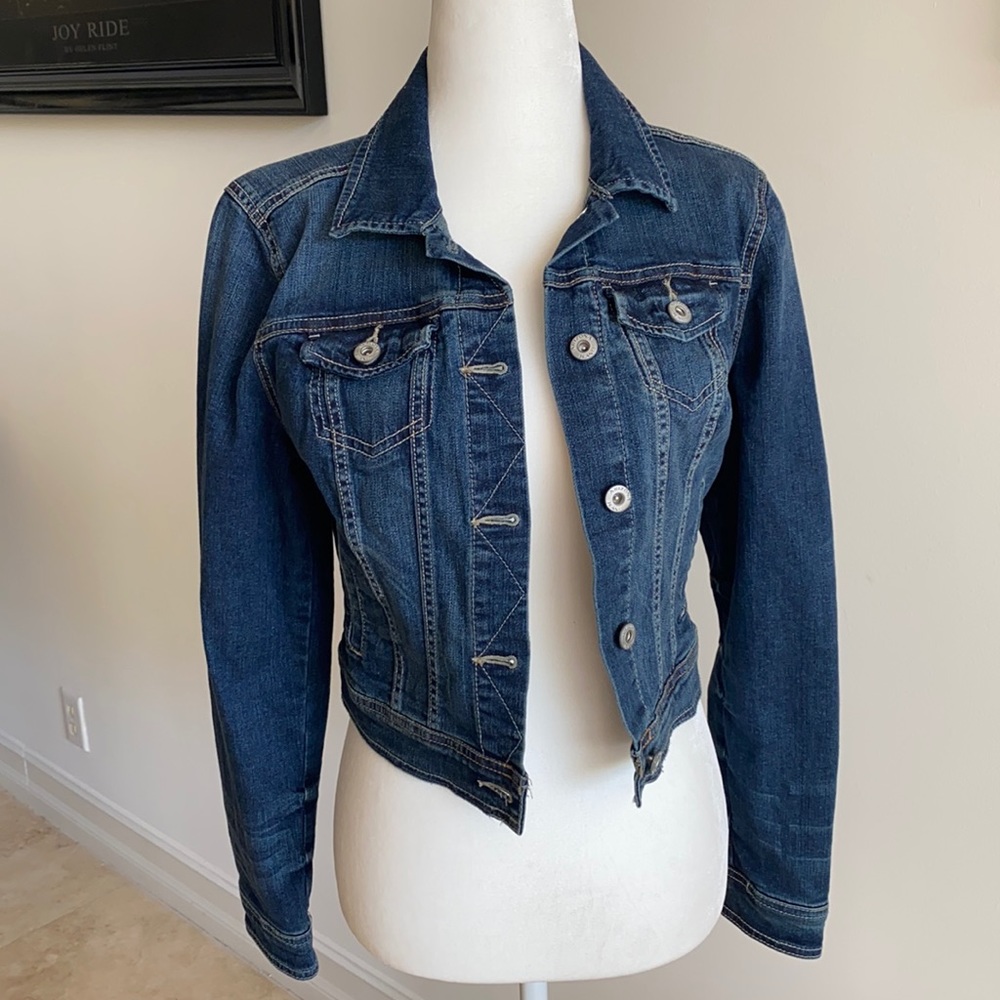 Arizona crop denim Jean jacket